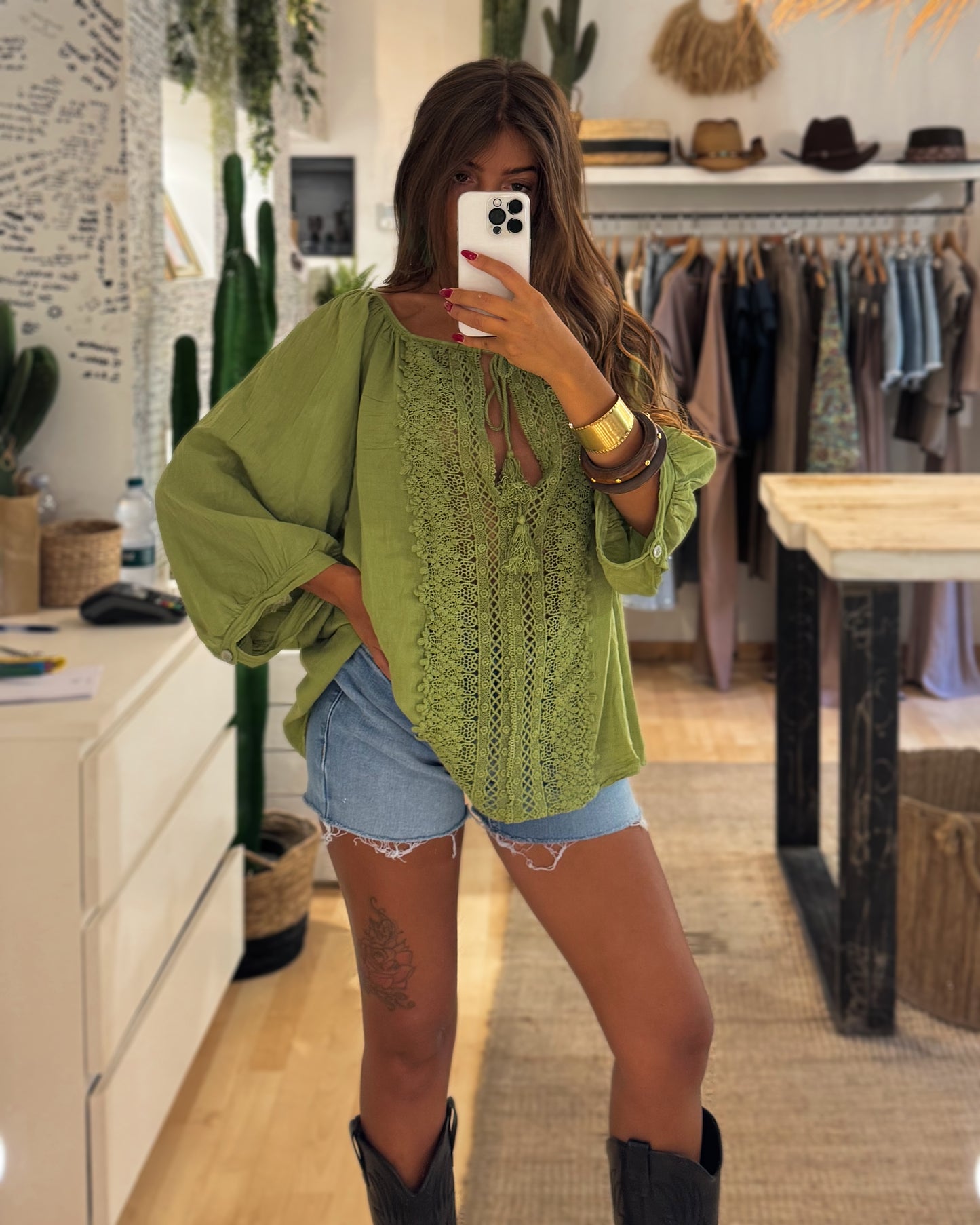 Blusa Nacrée