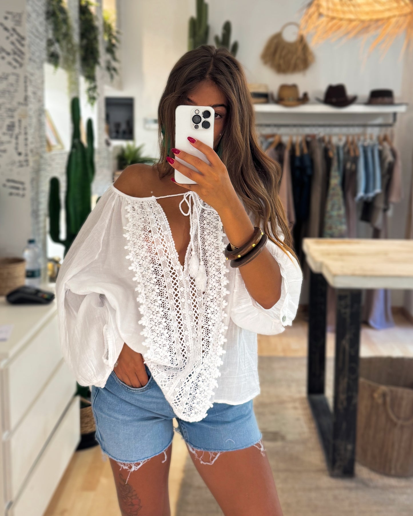Blusa Nacrée