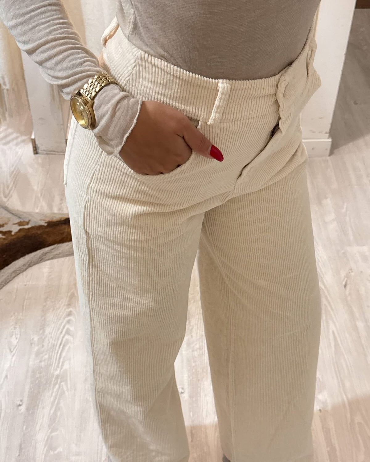 Pantalone in velluto