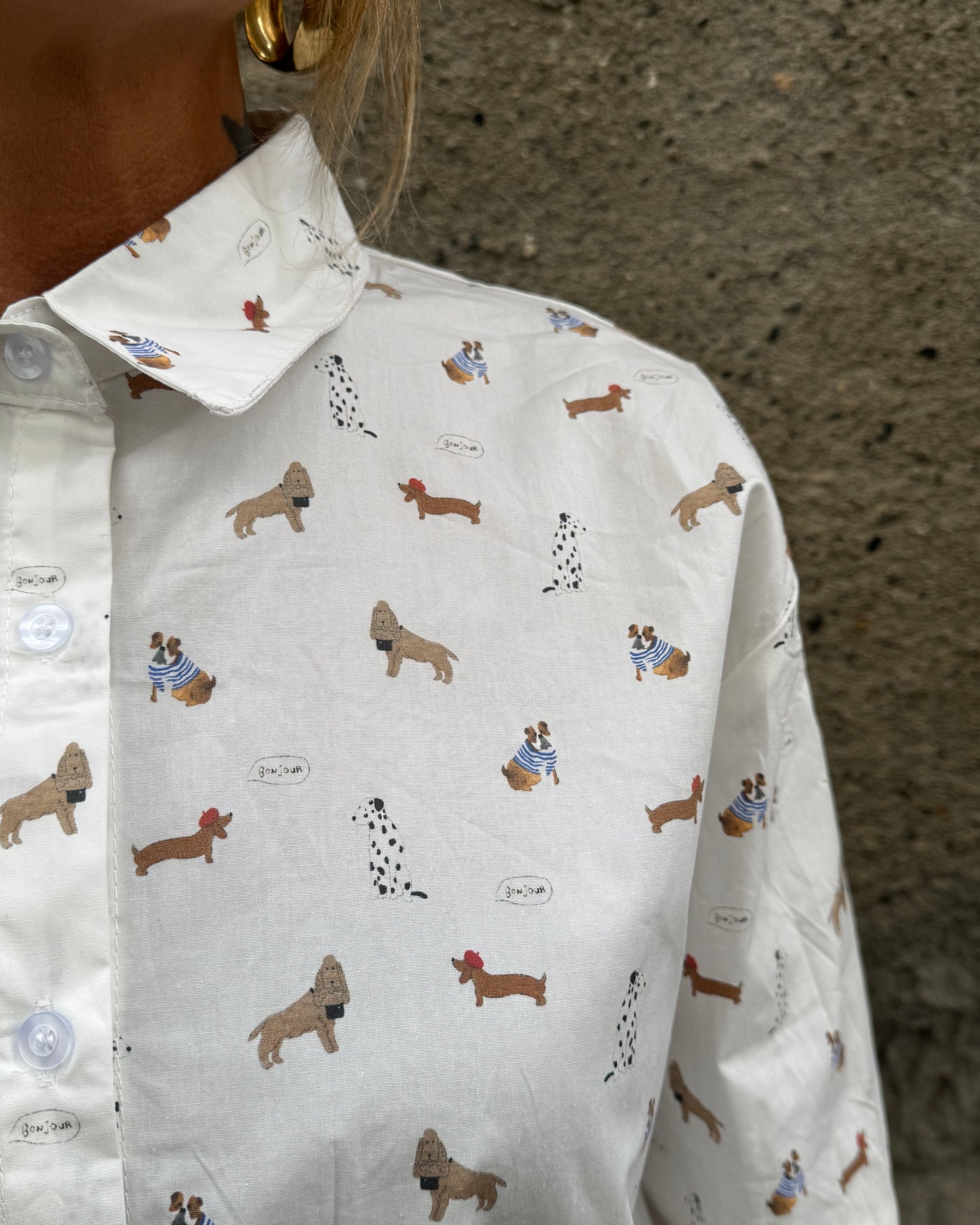 Camicia Petit Dogs