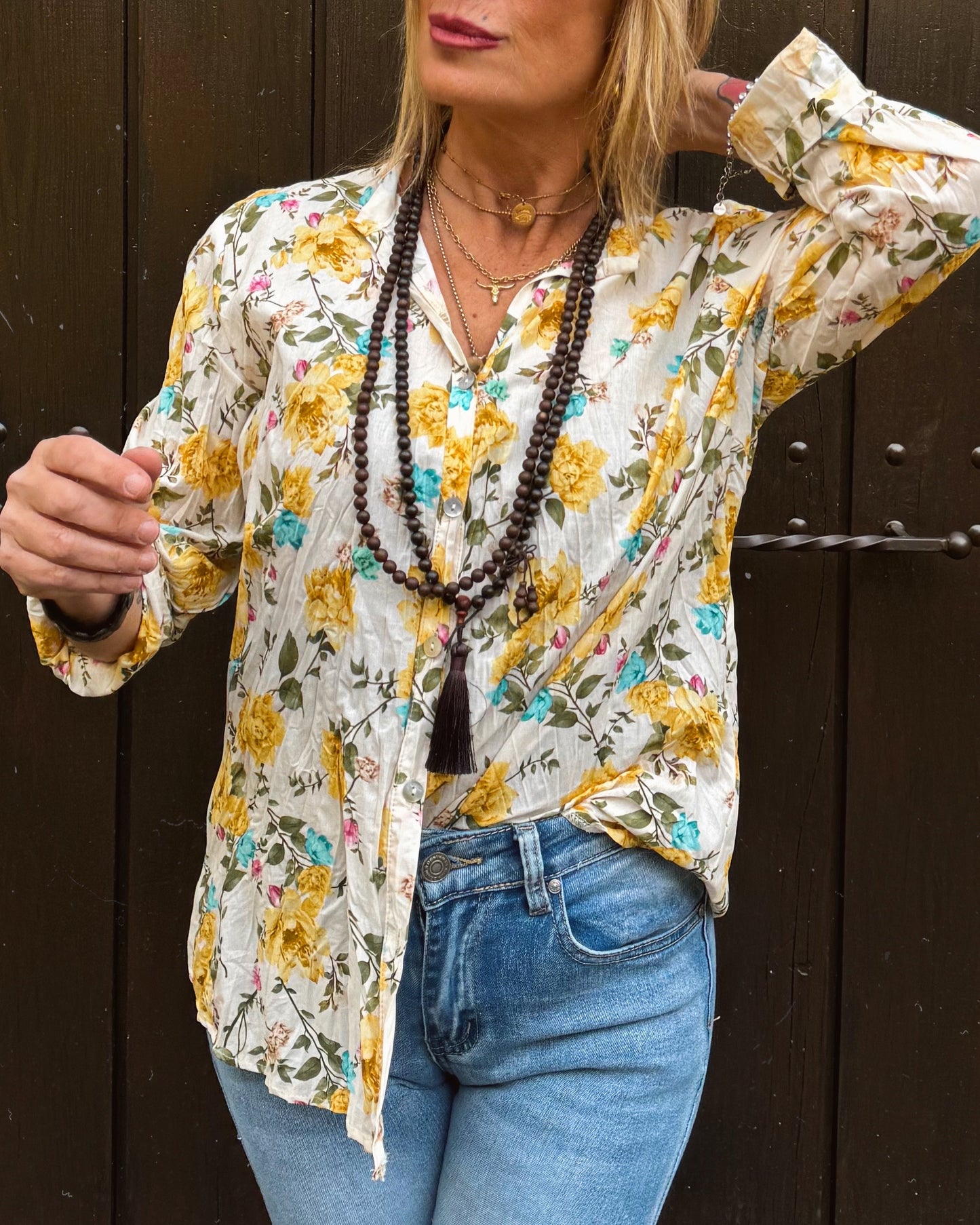 Camicia Isla Flores