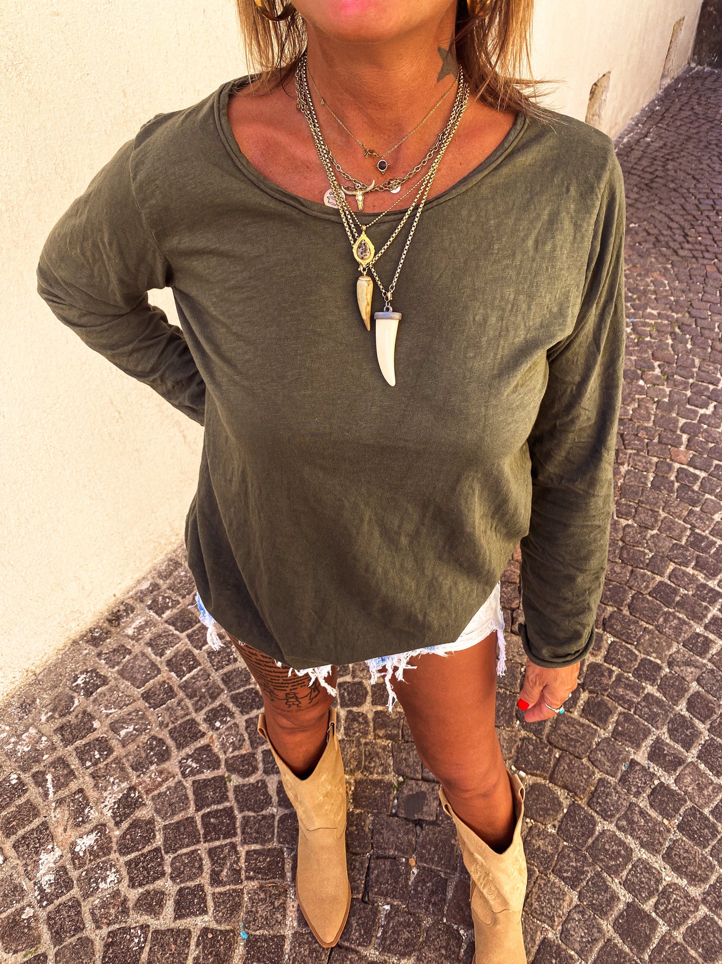 Maglia grezza basic