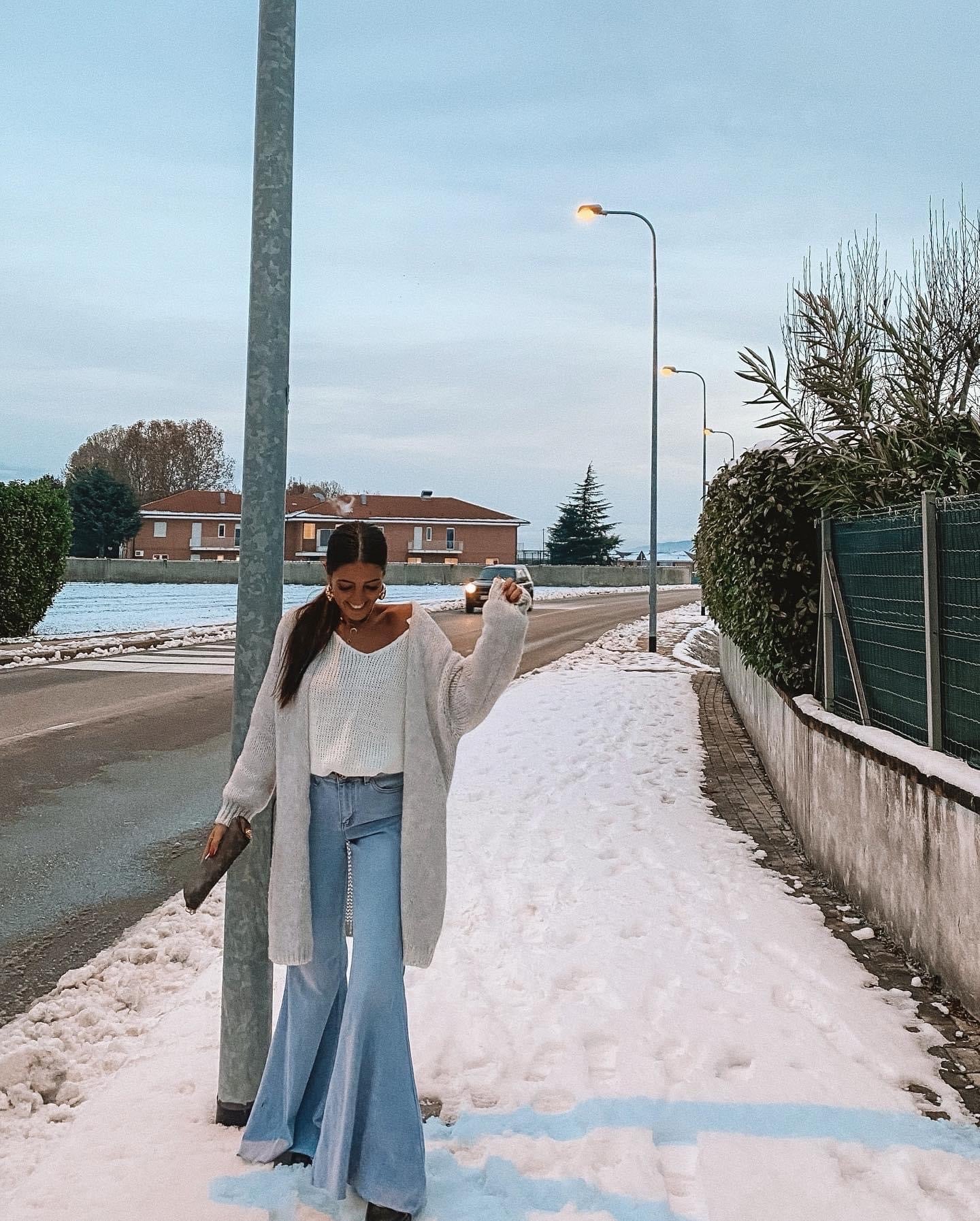 Cardigan loose fit