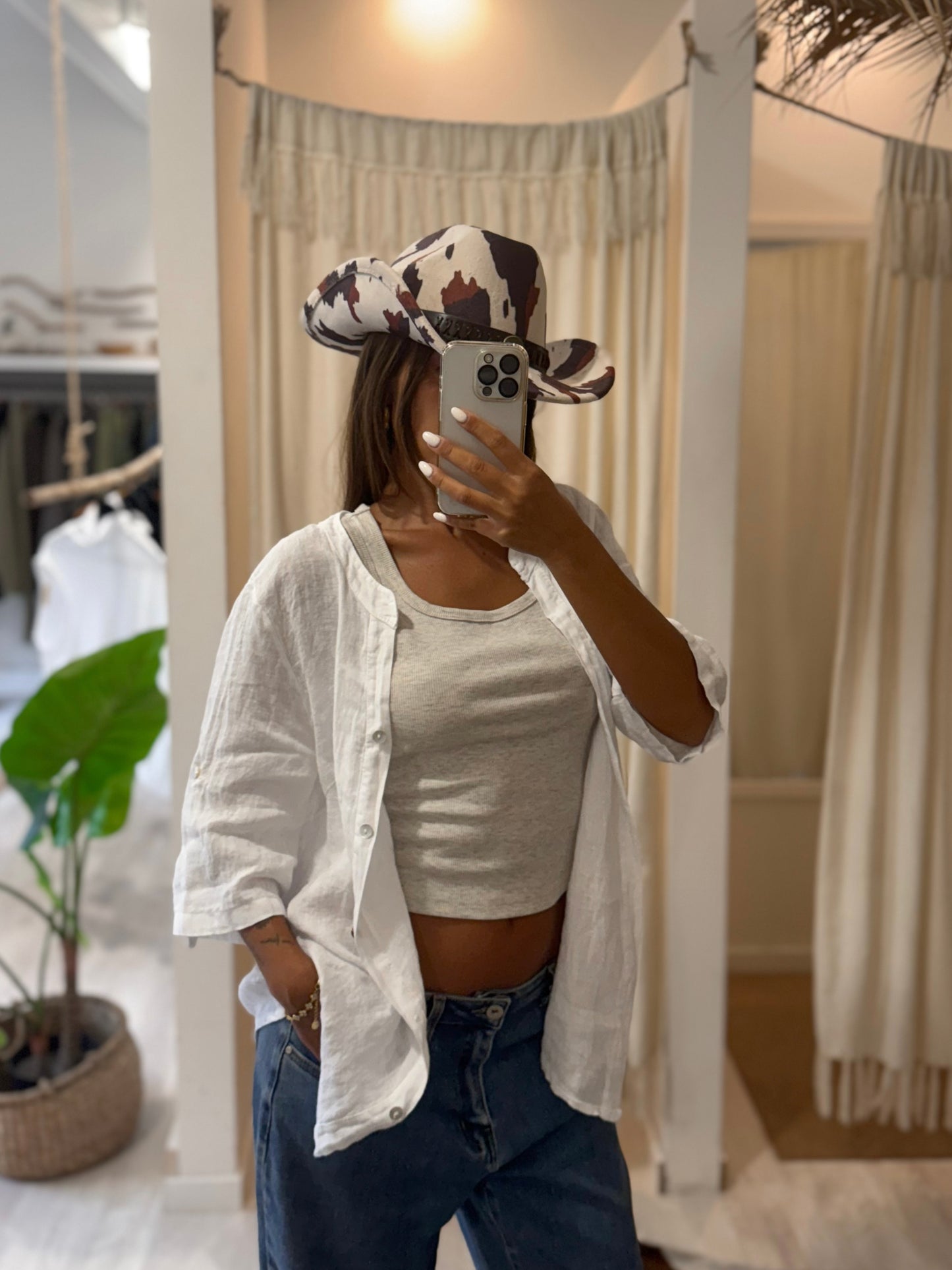 Camicia puro lino