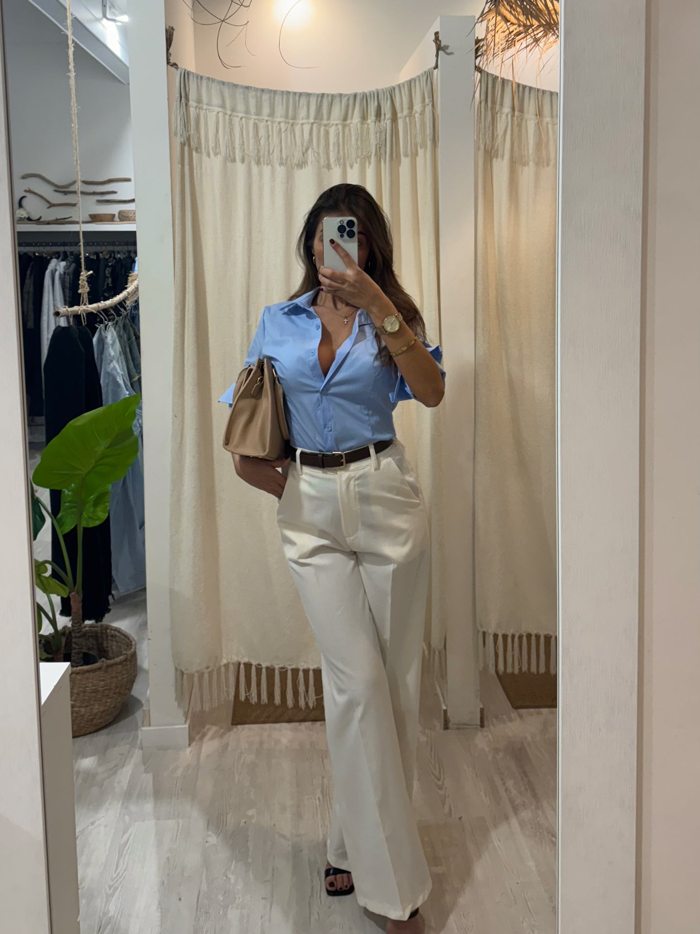 Camicia classic denim