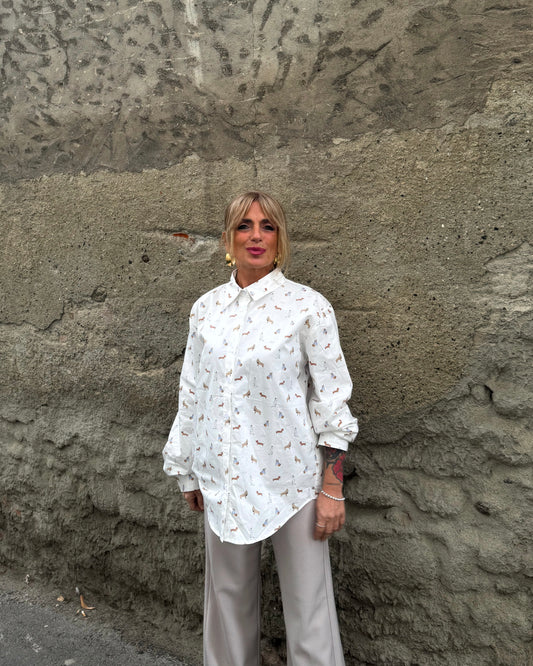 Camicia Petit Dogs