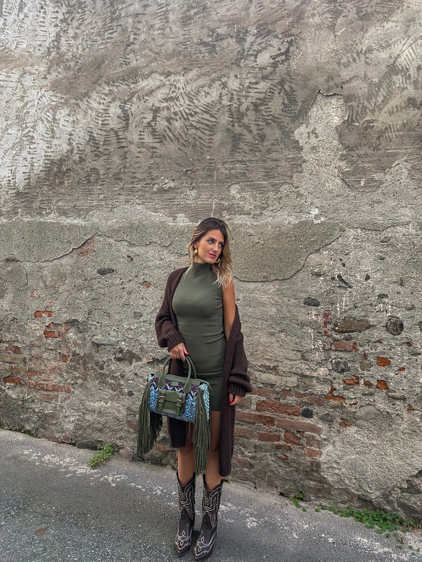 Cardigan loose fit