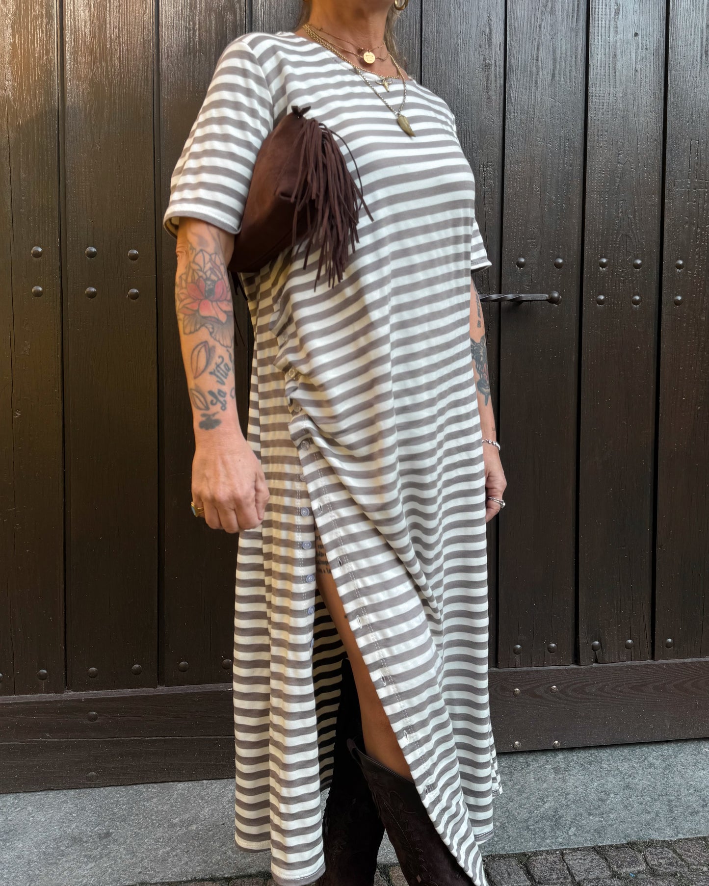 Maxi dress Rayada