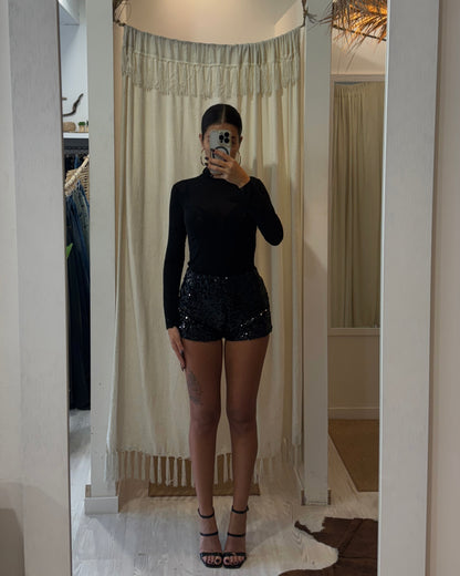 Shorts paillettes