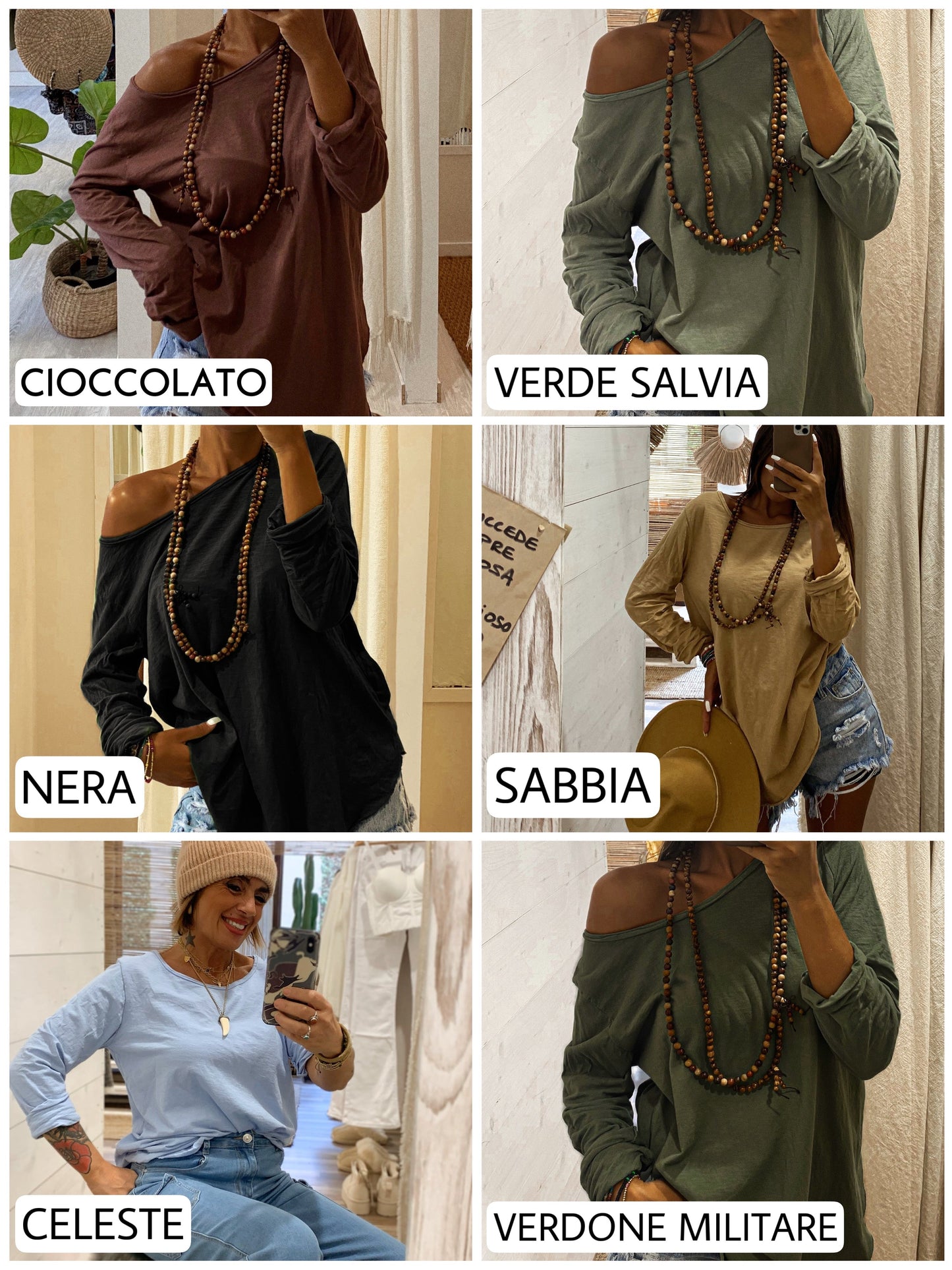 Maglia grezza basic