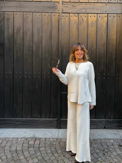 Coordinato in maglia