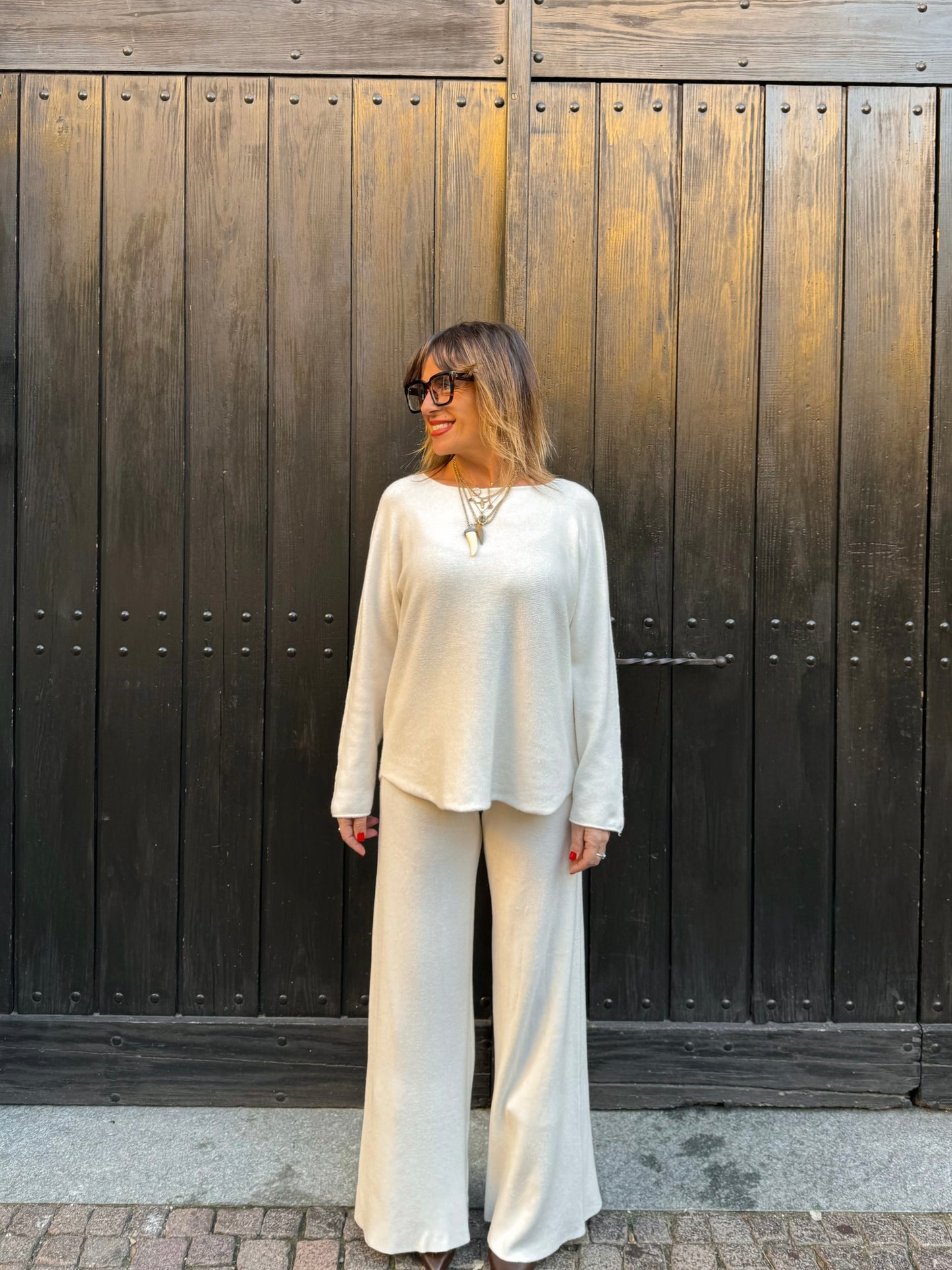 Coordinato in maglia