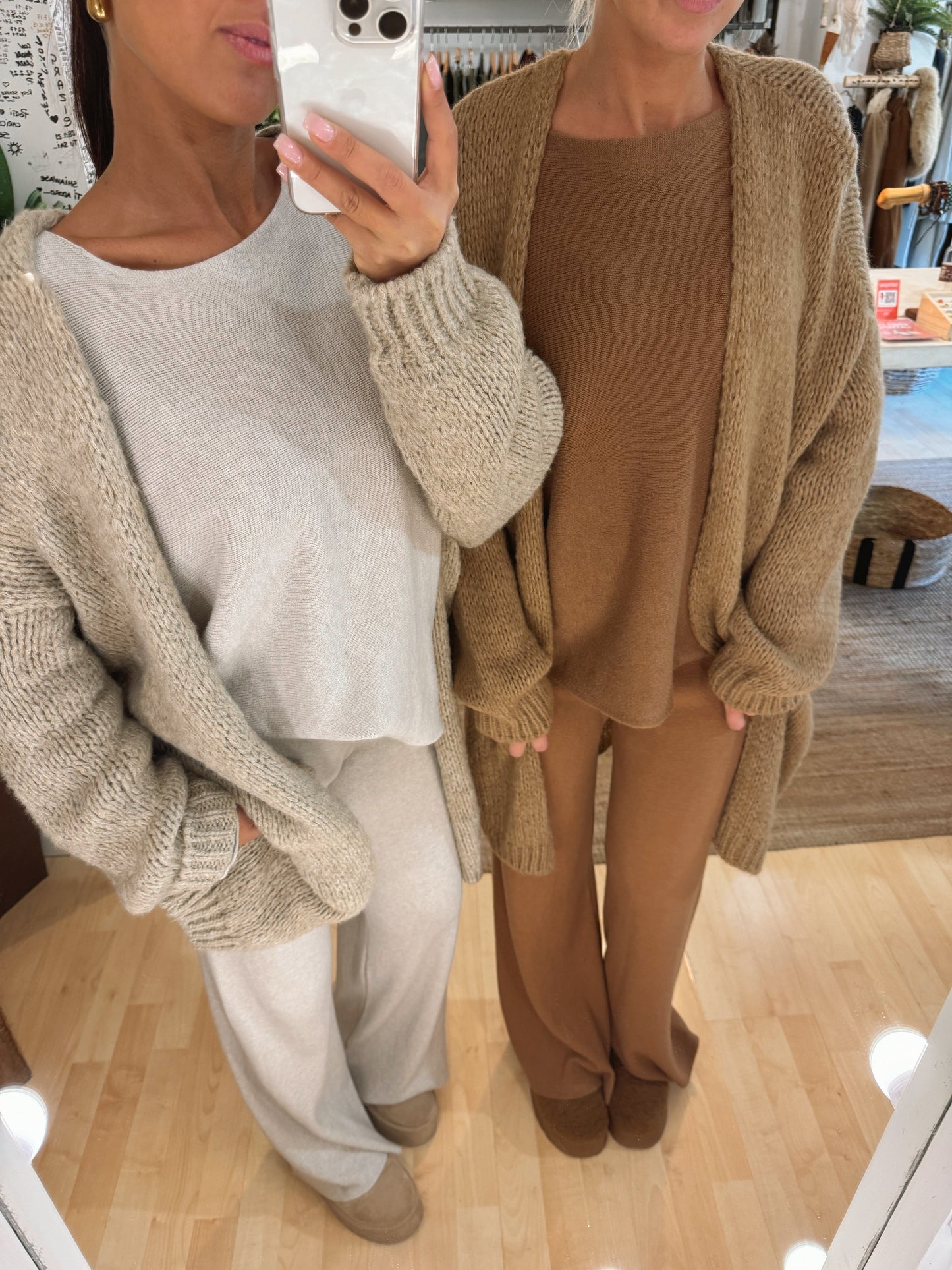 Coordinato in maglia