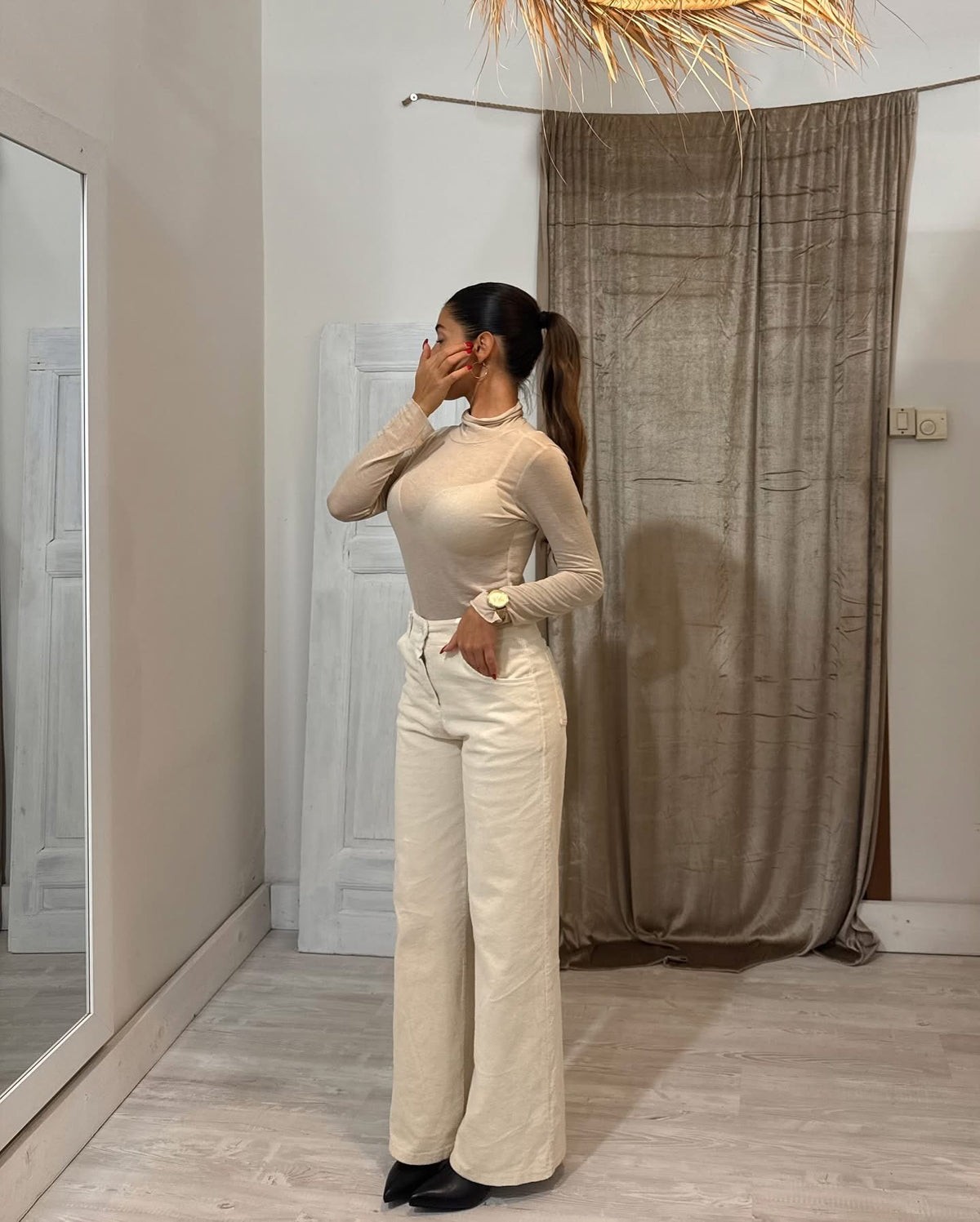 Pantalone in velluto