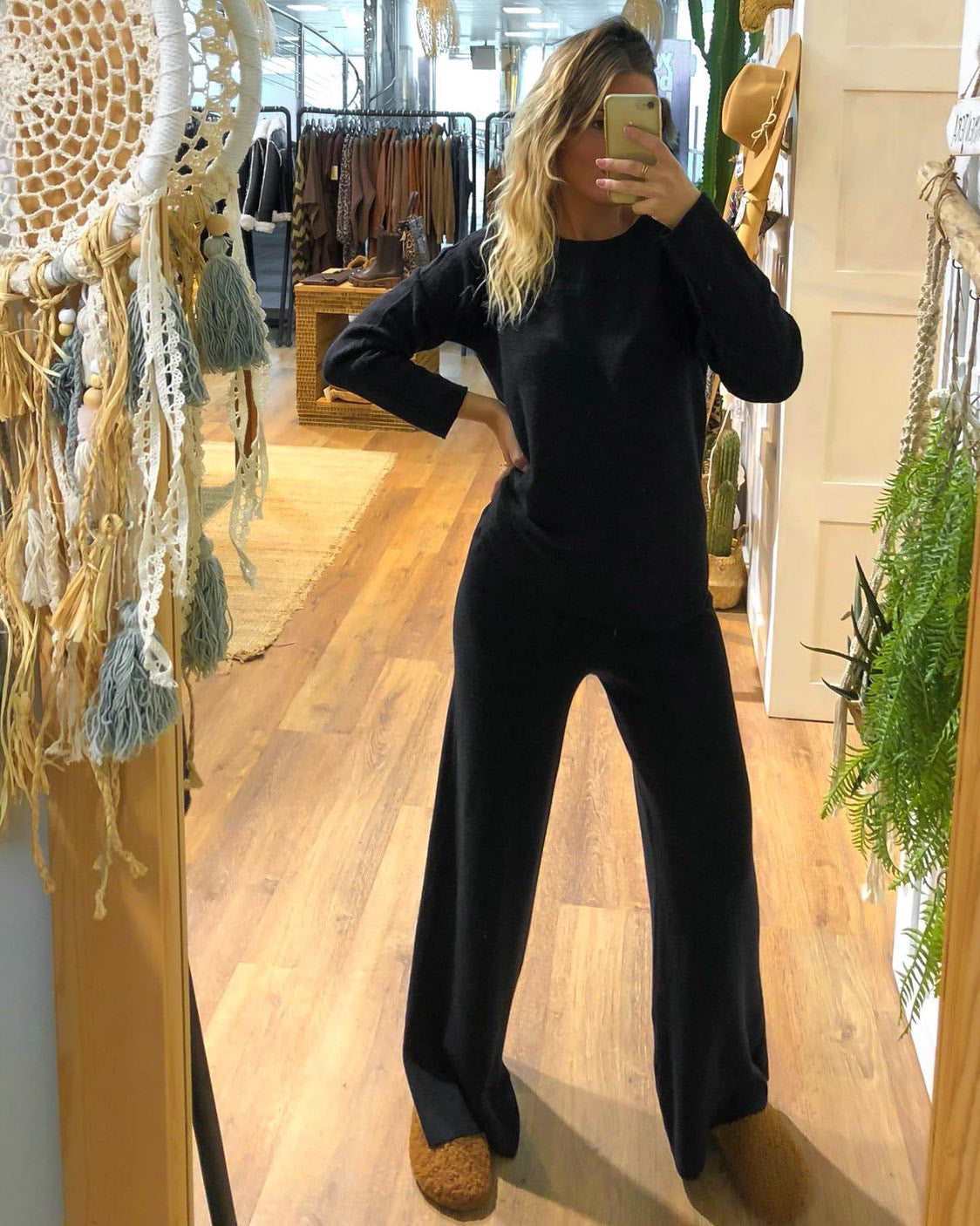 Coordinato in maglia