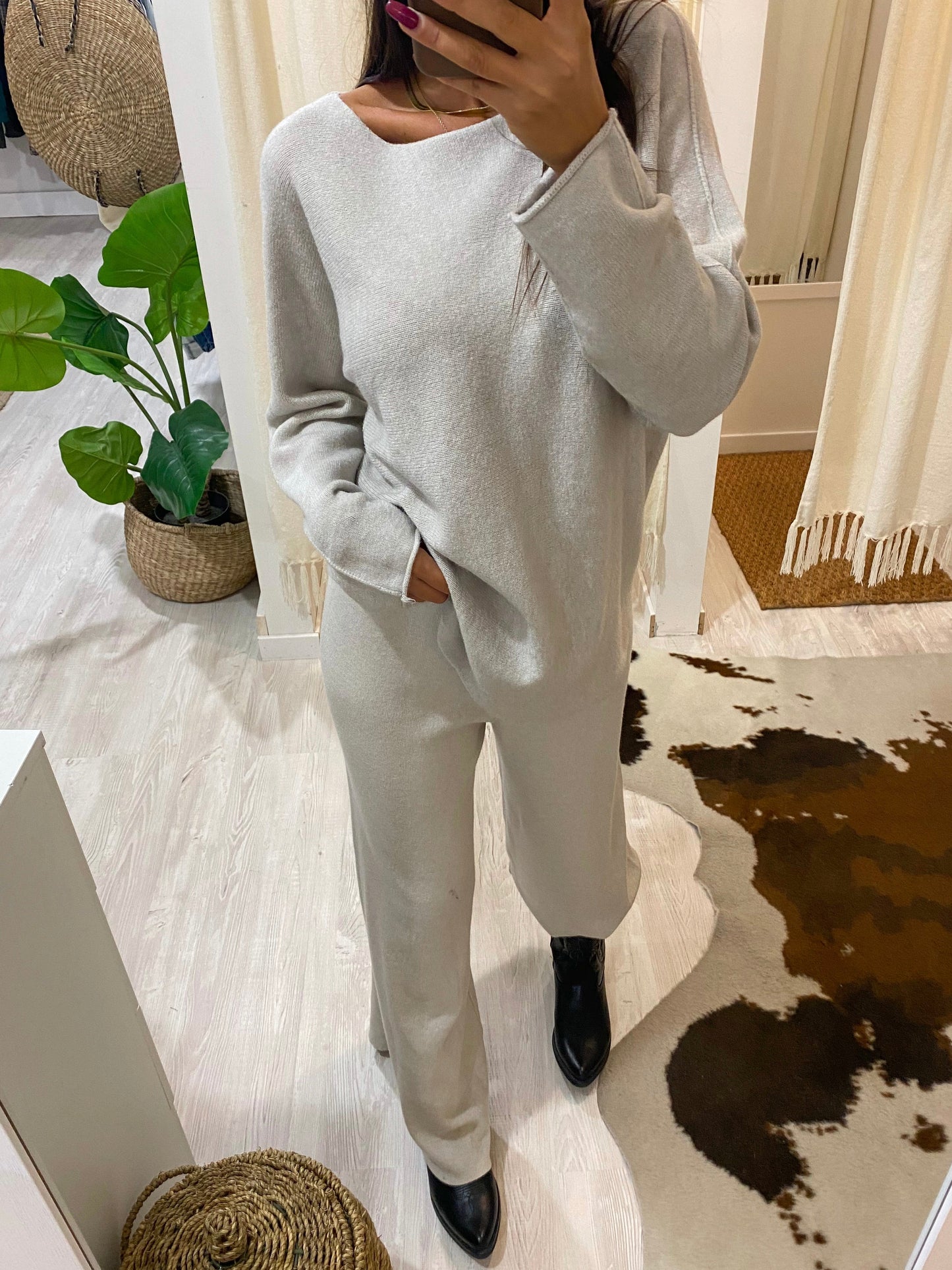 Coordinato in maglia