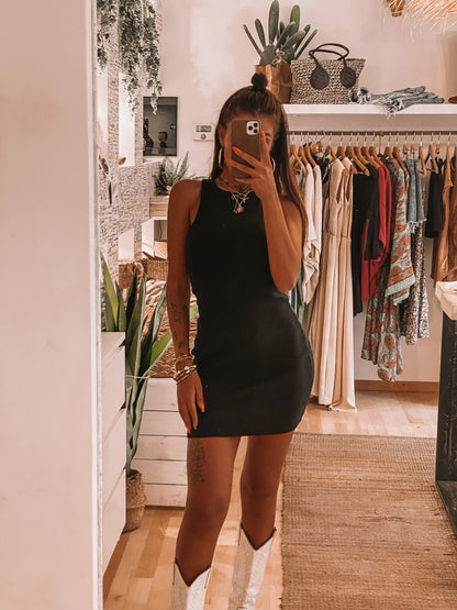 Vestito Midi a costine