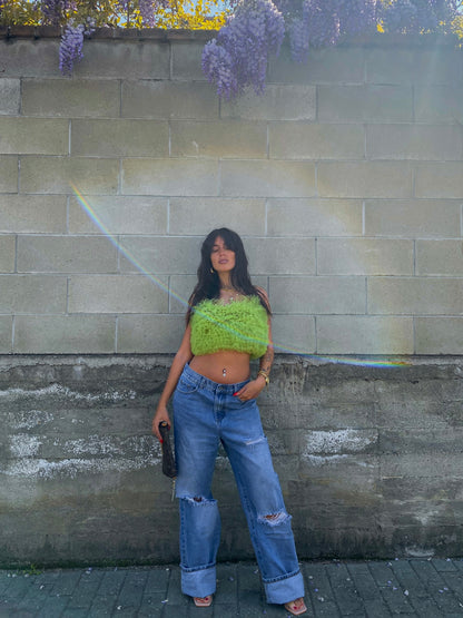 Top in tulle