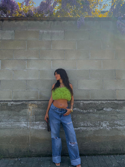 Top in tulle